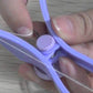 Piesome Eyebrow Face And Body Hair Threading And Removal System, Tweezers for Eyebrows, Threading Tool, Threading Machine for Women, Threading Epilators for Women (Purple)